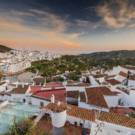 Precioso Apartamento De Dos Plantas Con Vistas Frigiliana Dış mekan fotoğraf
