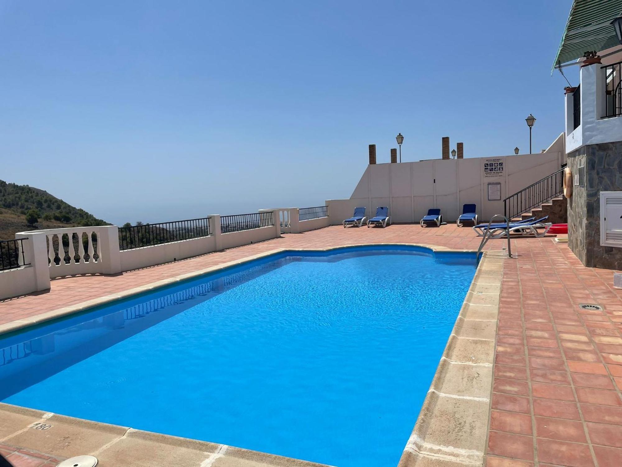Precioso Apartamento De Dos Plantas Con Vistas Frigiliana Dış mekan fotoğraf